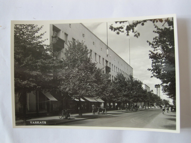 VANHA Postikortti Varkaus 1950-luku Alkup.Mallikappale