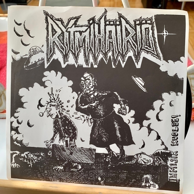 RYTMIHÄIRIÖ: Ihmisiä kuolee- EP * FIN 1990