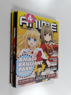 Anime-lehti vuosikerta 2015 (7 lehteä, puuttuu n:o 8)