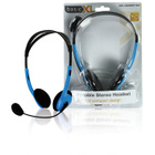 basicXL Portable Stereo Headset, 2x3.5mm, eri värejä *UUSI* - pikkukuva 4