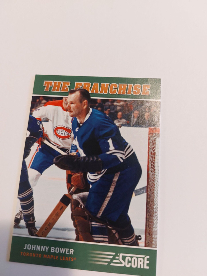 2012-13 Score Franchise Original Six #OS3 Johnny Bower