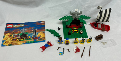Lego Pirates 6262 King Kahuka's Throne + ohje