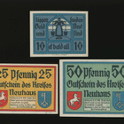 Saksa Notgeld 10, 25, 50 Pfg, Neuhaus 1921 - pikkukuva 2