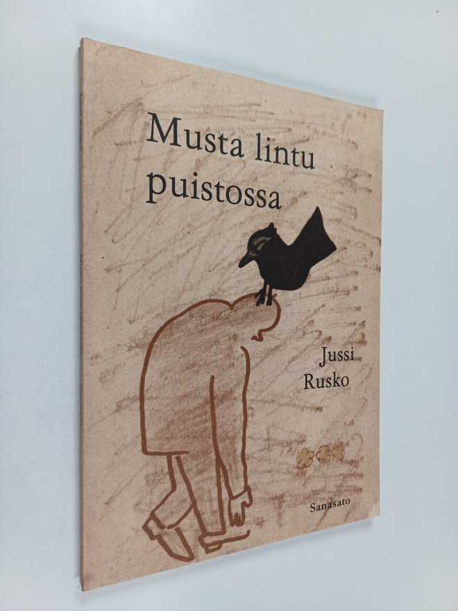 Jussi Rusko : Musta lintu puistossa : runoja (signeerattu...