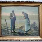 Jean-François Millet: Angelus – näyttävä vintage-taulu kulta - pikkukuva 3