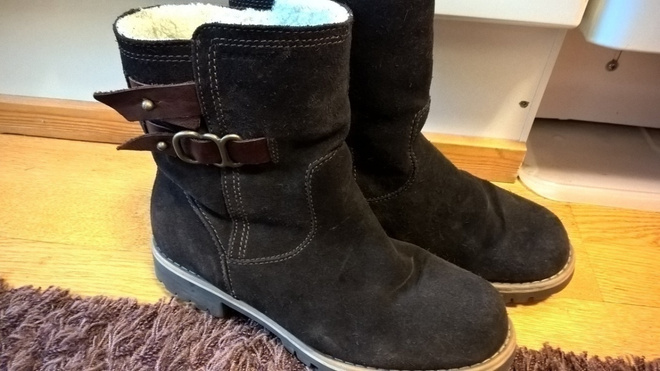 Esprit Women's Boots / Nahkasaappaat - koko 37