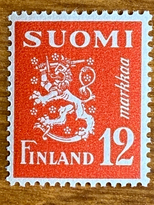 LEIJONAMALLI 1930 12MARKKAA**