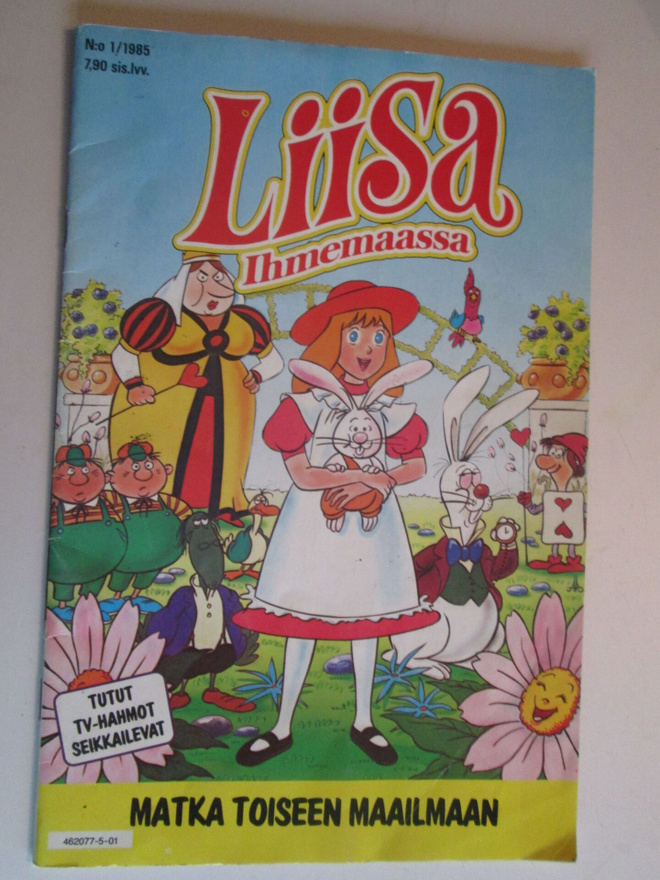 LIISA IHMEMAASSA 1 / 1985 SARJAKUVALEHTI