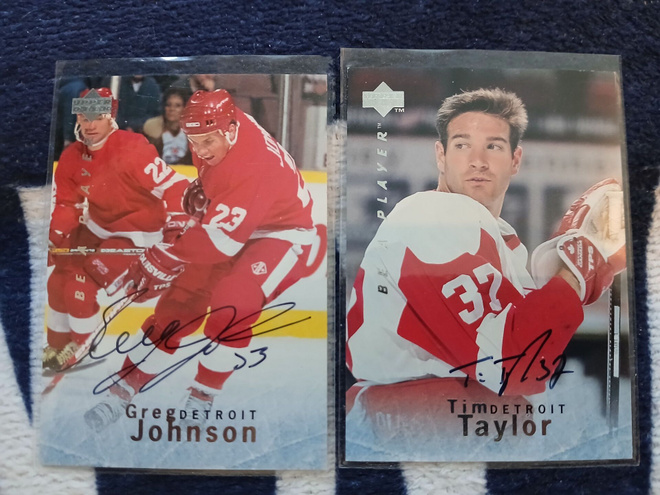 3 x nimmarikortti / Detroit Red Wings