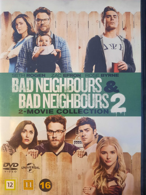 NAAPURIT 1&2 / BAD NEIGHTBOURS & BAD NEIGHTBOURS 2 DVD