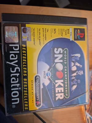 PS1 World Championship Snooker CIB
