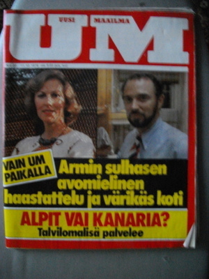 Uusi Maailma Nro 20/1978 (8.11)