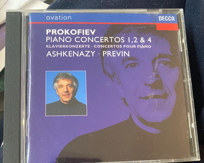 Prokofiev: Piano Concertos 1, 2 & 4 Ashkenazy-Previn