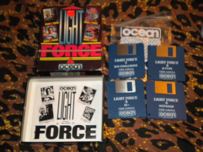 AMIGA - LIGHT FORCE OCEAN Big Box - 4 levykettä (1989)