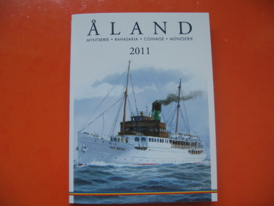 Suomi Ahvenanmaa Åland euro rahasarja 1c-2e - 2011