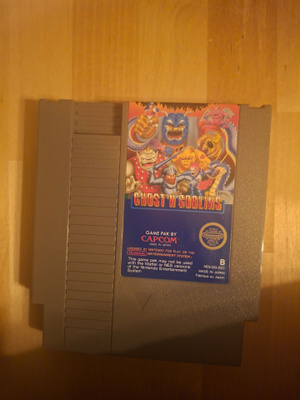NES Ghost 'n Goblins pal b eec/scn