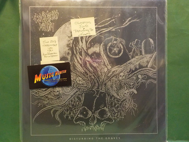 OBNOXIOUS YOUTH - DISTURBING THE GRAVES - SWE 2017 UUSI LP