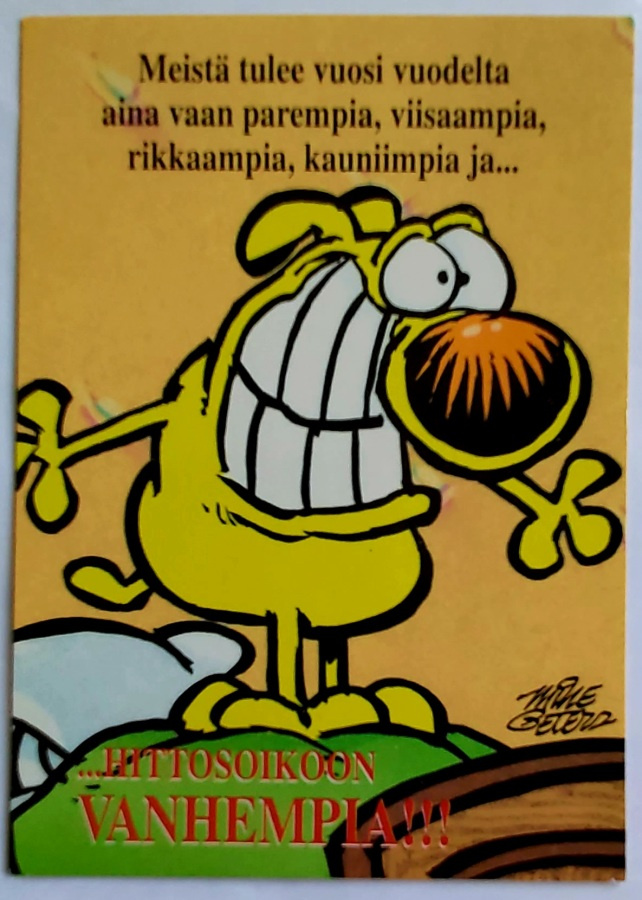 GRIMMY-KULKEMATON SYNTYMÄPÄIVÄKORTTI
