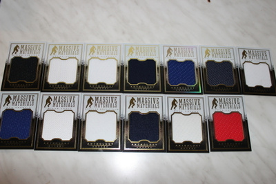 2015-16 Panini Anthology Massive Materials kortteja alk 3.50
