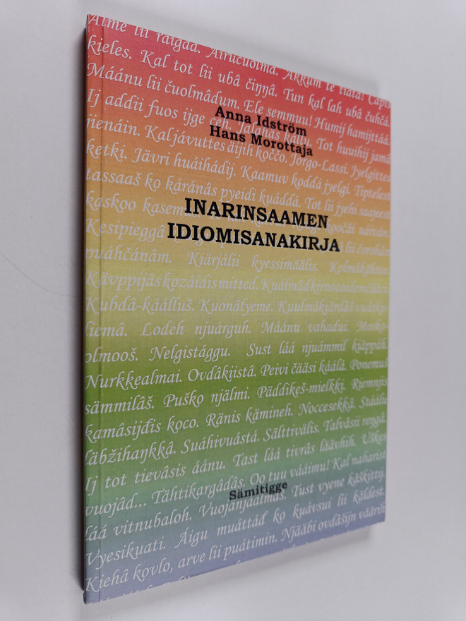 Anna Idström : Inarinsaamen idiomisanakirja