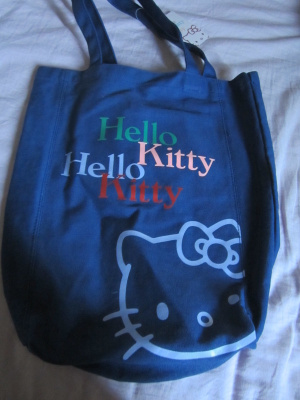 Hello Kitty Kassi Sininen Canvas