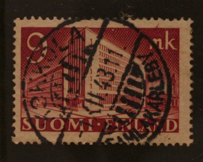 # 23777 # Kokkola 1.XII.43 - M-30 9mk Postitalo