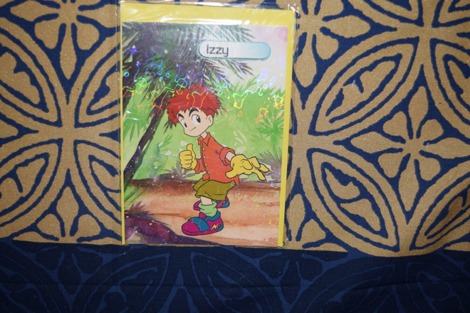 Postikortti Digimon digital monsters + kirjekuori Izzy