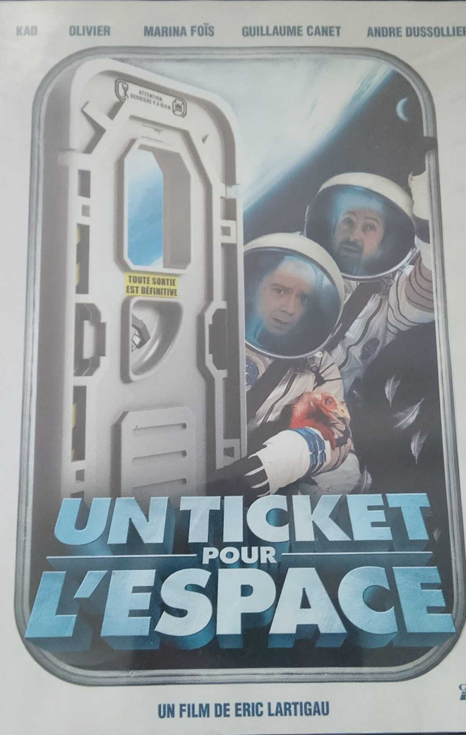 Un ticket pour l'espace dvd