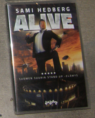 Sami Hedberg - Alive - DVD UUSI
