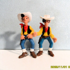 HYVÄT 80-90-LUVUN 2 kpl LUCKY LUKE + JOLLY JUMPER FIGUURIT - pikkukuva 4