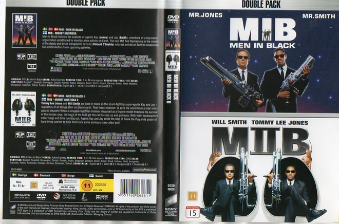 Mib Miehet Mustissa / MIB-MIEHET MUSTISSA 2	(8 704)	k	-FI-	n