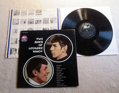 LEONARD NIMOY: The Two Sides LP (1967 USA)