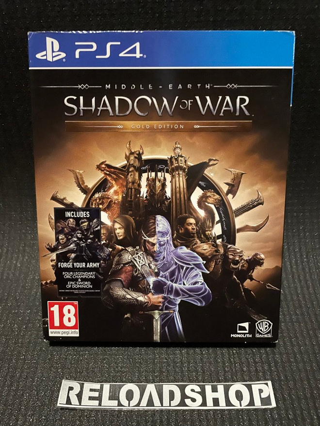 Middle-Earth Shadow of War - Gold Edition PS4