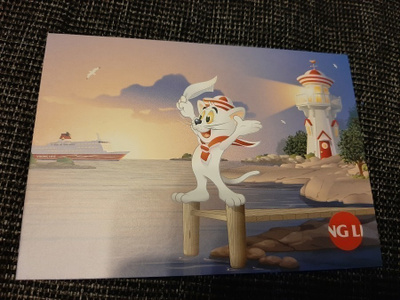 Viking Line. Ville Viking. Leima M/S Mariella