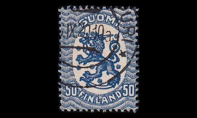 93 o M-17 50p sininen (1919)