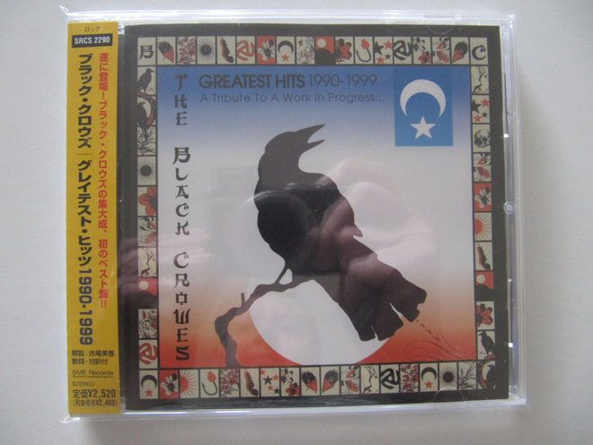 The Black Crowes – Greatest Hits 1990-1999 Japani CD OBI