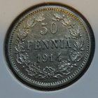 1914 50 penniä tyyppi II kl8 - pikkukuva 1