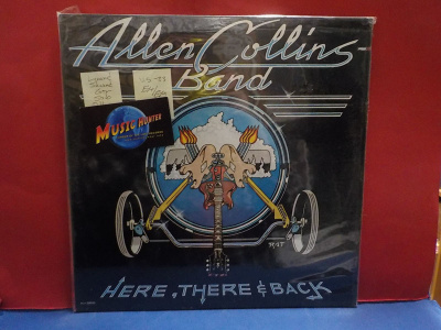 ALLEN COLLINS BAND - HERE THERE & BACK EX+/EX+ U.S -83 LP