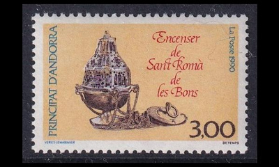 Andorra Fr 413 ** Kulttuuriperintö (1990)