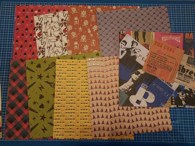 15 x 15 paperit London Punk