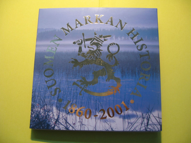 Suomen markan historia rahasarja 10p - 10mk 1860-2001
