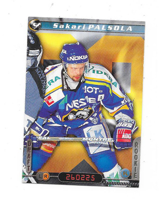 2000-01 CardSet #58 Sakari Palsola Kärpät