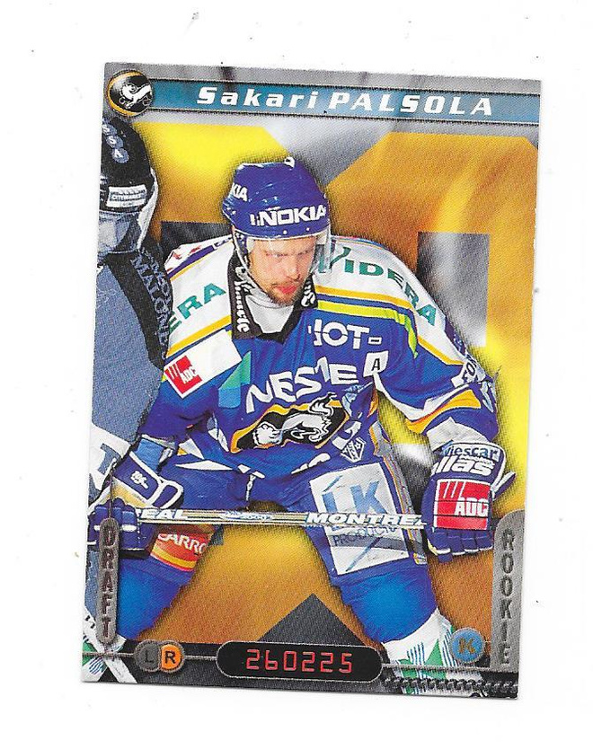 2000-01 CardSet #58 Sakari Palsola  Kärpät