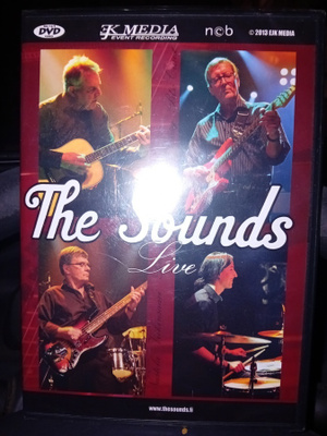 DVD The Sounds Live ( UUSI ) SIS POSTIKULU