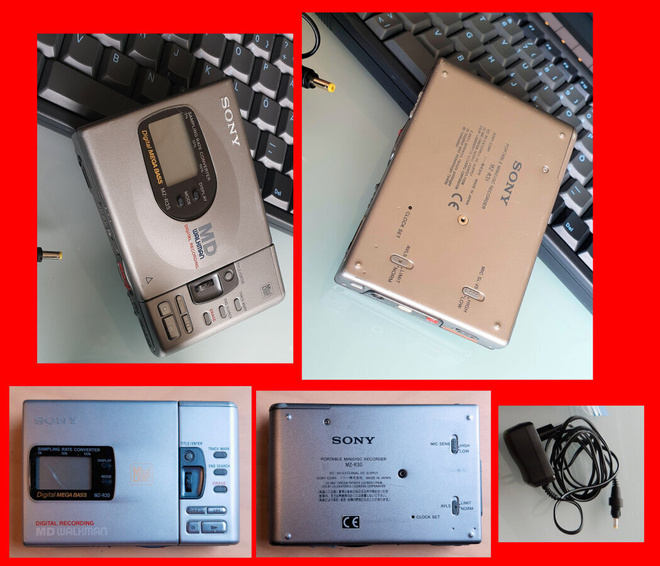 Sony MZ-R35 ja Sony MZ-R30