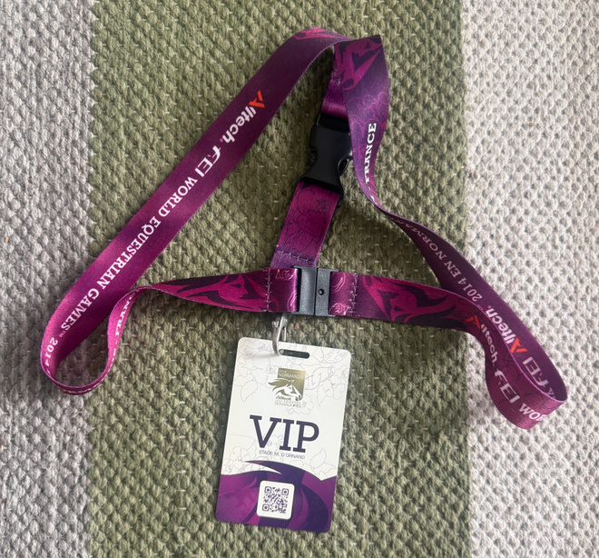 AVAINNAUHA / LANYARD - WORLD EQUESTRIAN GAMES 2014 VIP