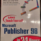 Microsoft Publisher 98 ohjelmisto CD-ROM +Teach yourself Pub - pikkukuva 1