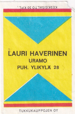 Uramo, Lauri Haverinen  3/9