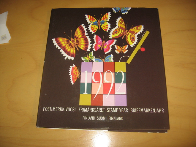 Postimerkkivuosi 1992 vuosikirjat