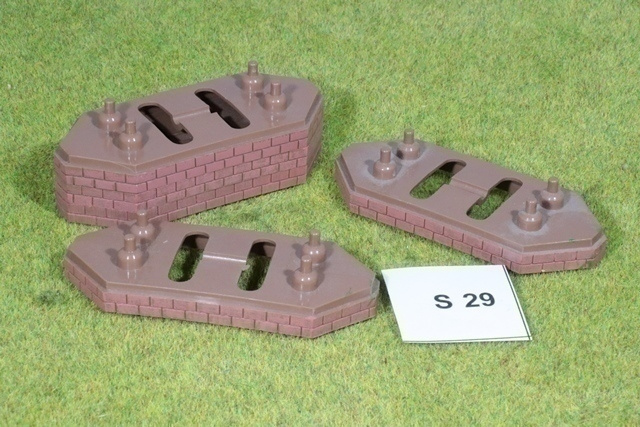 #S29 Märklin 7065 siltapilari, 6mm, 5kpl